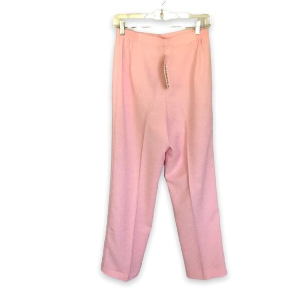 NWT Loubella Vintage Pants High Waist Wide Leg Light Pink Women's Size 10-11 - Picture 2 of 9